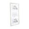 10" x 20" White Wooden Alexandria Float Frame by Studio Décor®